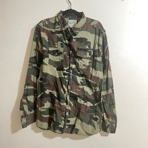 Men’s Camo Casual Shirt